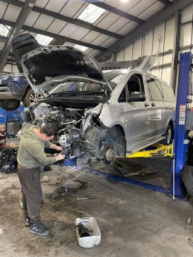 Mercedes Vito 2018 654 Engine